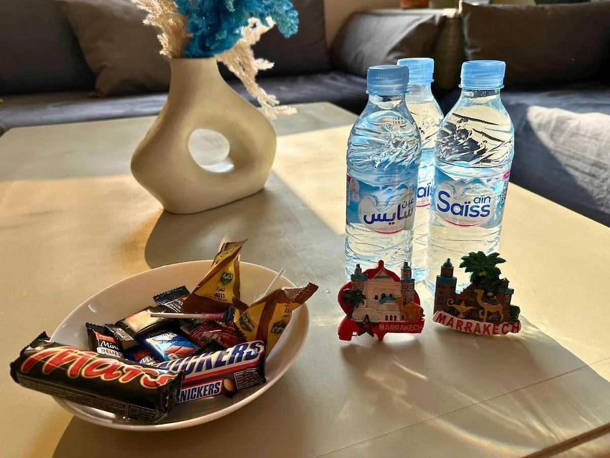Appartement Calme, Gueliz マラケシュ アパート